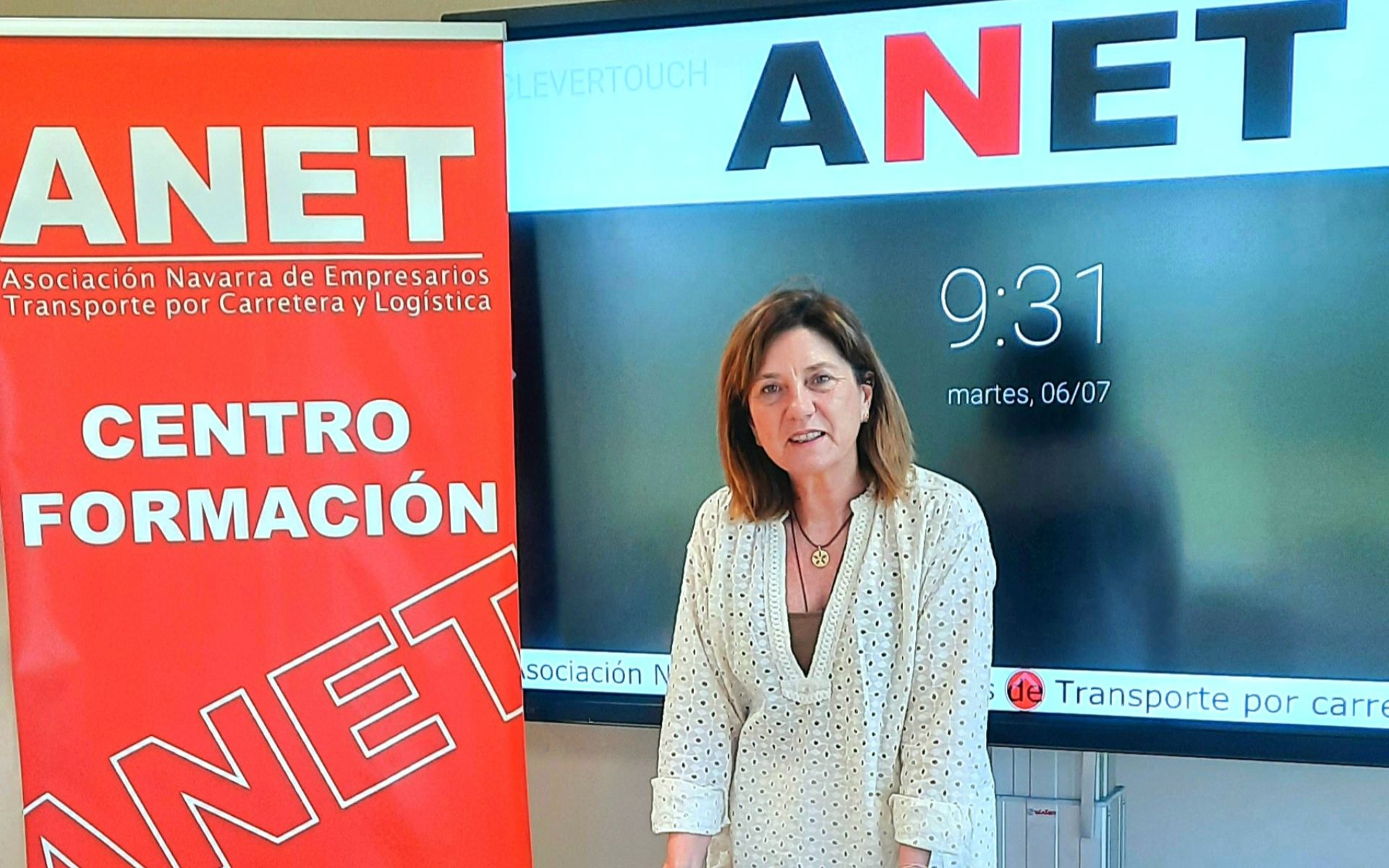 Natalia Aguirre, responsable de Formación de ANET